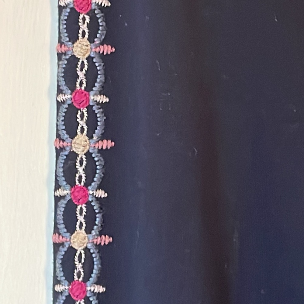 Johnny Was Heavily Embroidered Leggings - Picture 4 of 6